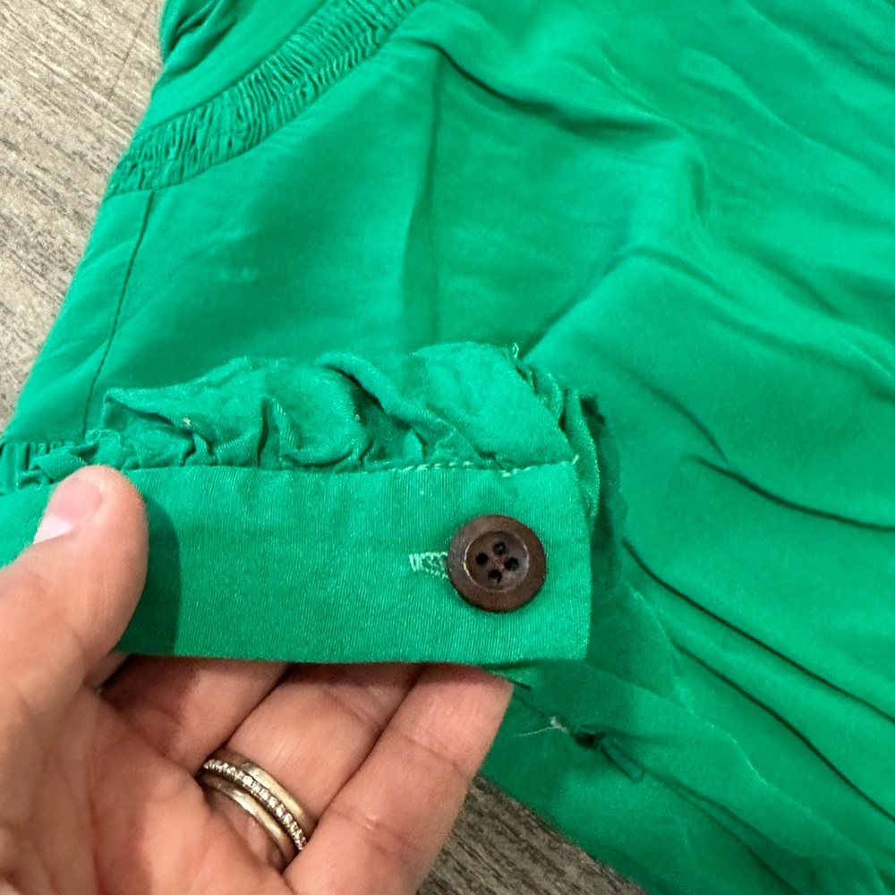 Collectif x Bright & Beautiful Green Dress - Picture 8 of 9